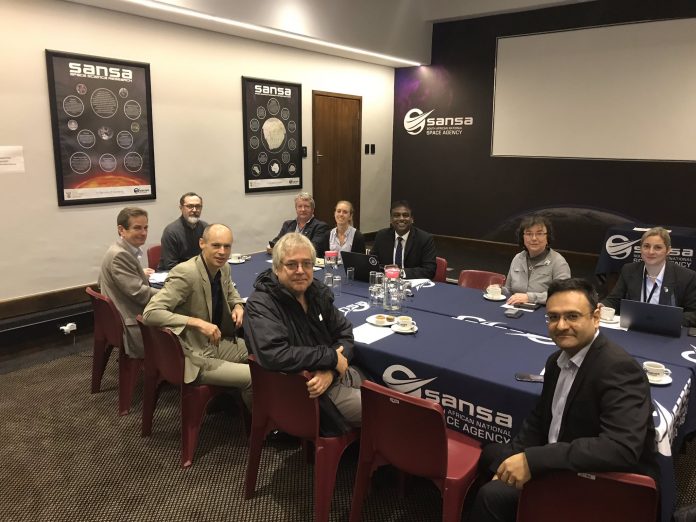 SANSA In Bilateral Discussion With The UK Space Agency